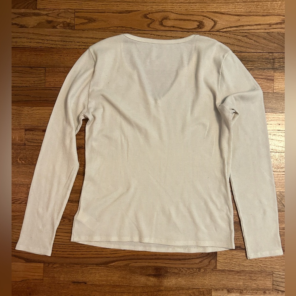 Gap Factory Fitted Waffle-Knit PJ T-Shirt (set of 2) - Picture 7 of 9